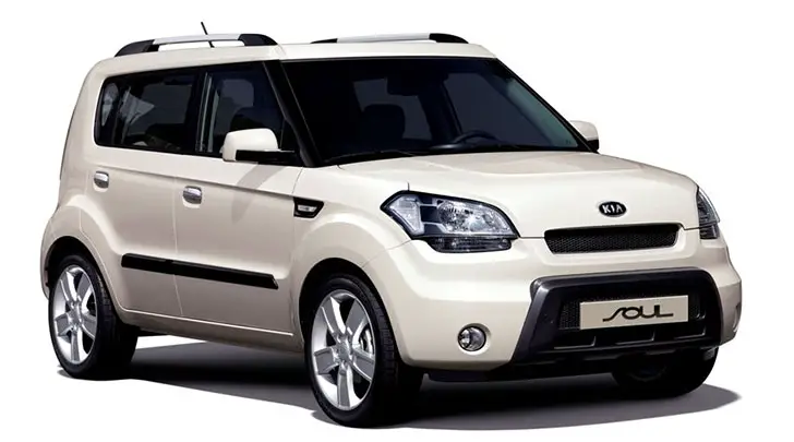 New Kia Soul in Vanilla Shake color