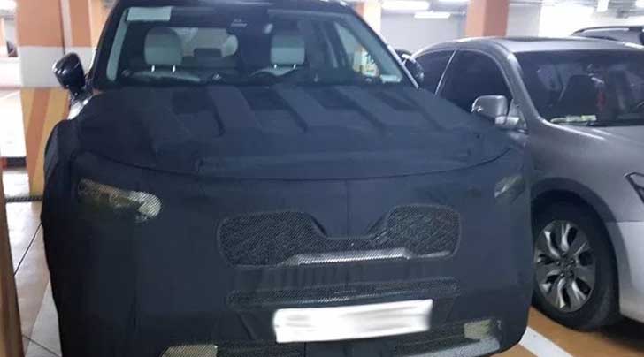 Kia Sorento spy shots