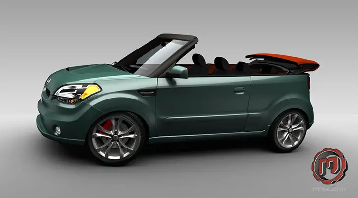 Kia Soul 2-door roadster