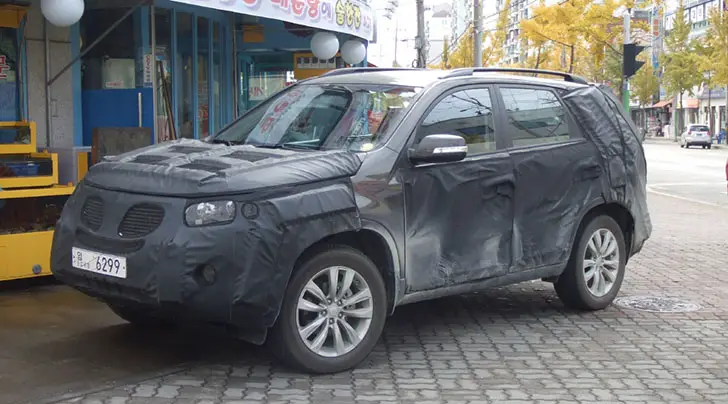 2010 Kia Sorento XM spy shots