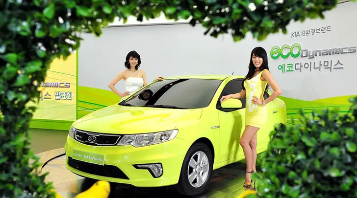 Kia Forte LPI Hybrid Electric Vehicle Unveiled In Korea