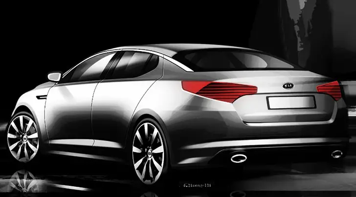 2011 Kia Optima teased