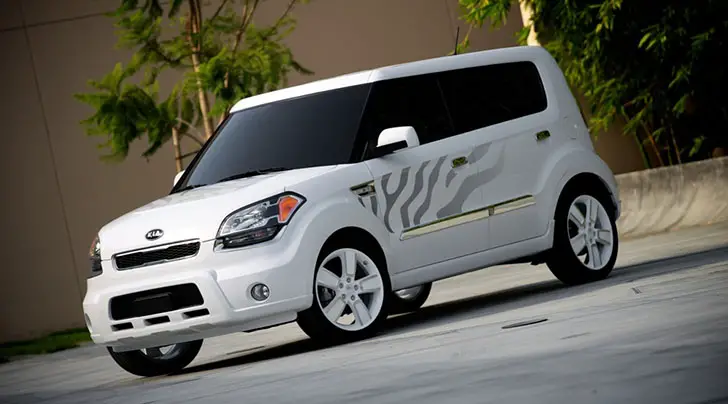 Kia Soul White Tiger edition model