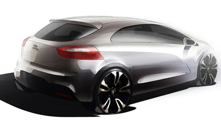 Kia Rio 2012 teaser image