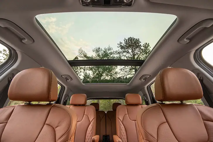 Kia Sorento sunroof picture