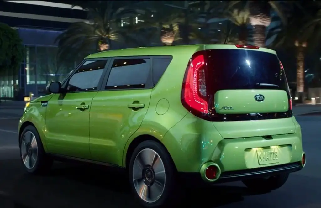 Acid Green Kia Soul