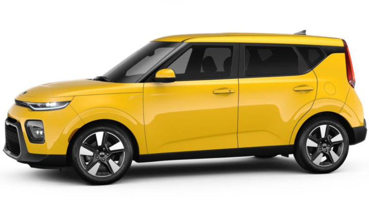 Kia Soul Solar Yellow