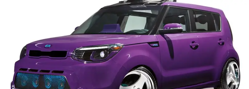 Kia Soul in purple color available?