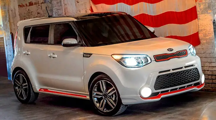 Kia Soul Red Zone Photo