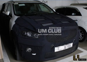 Kia Sorento Caught In Korea