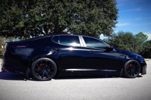 Black Kia Optima