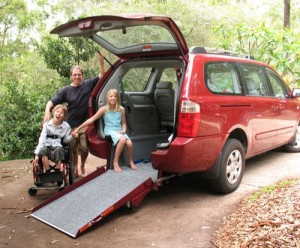 Kia Grand Carnival Wheelchair accessible van