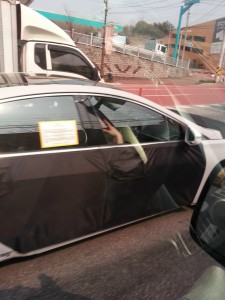 Hyundai RK spy shots