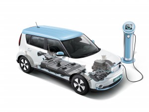 Kia Soull Electric battery pack