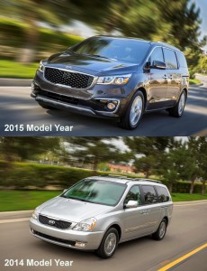 Kia Sedona Changes