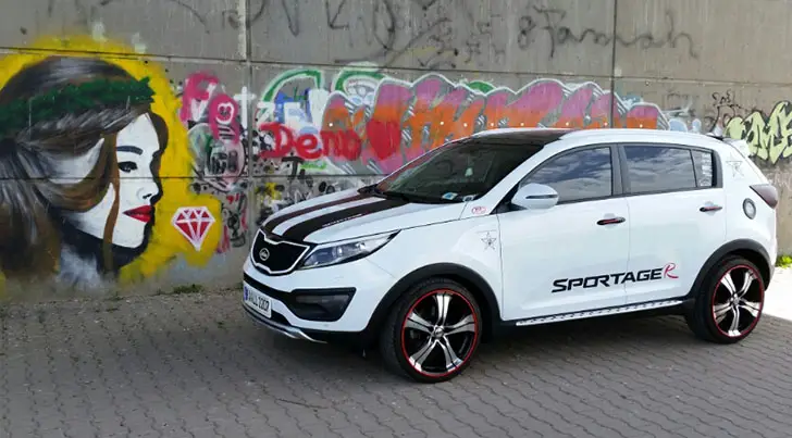 Tricked Out Kia Sportage SUV