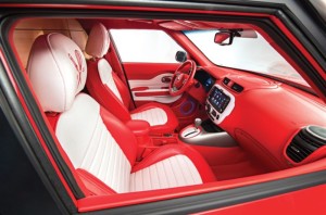 Red Interior Kia Soul