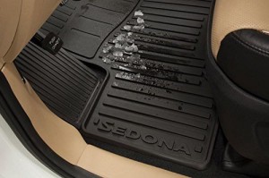 Kia Sedona All Weather Rubber Floor Mats