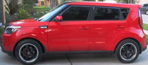 Kia Soul 17-inch Black Alloys