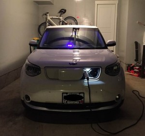 Kia Soul EV home charging