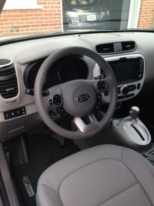 Kia Soul Electric Vehicle Interior