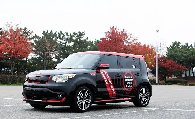 Kia Soul EV Autonomous