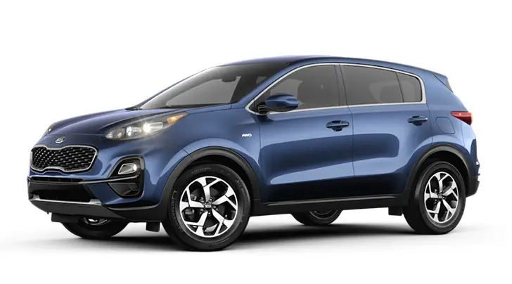 Kia Sportage Pacific Blue color