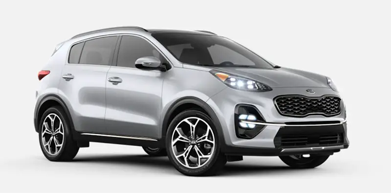 Kia Sportage Sparkling Silver color