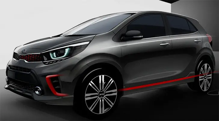 Kia Picanto image rendering