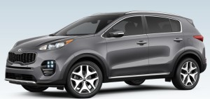 Kia Sportage In Mineral Silver color