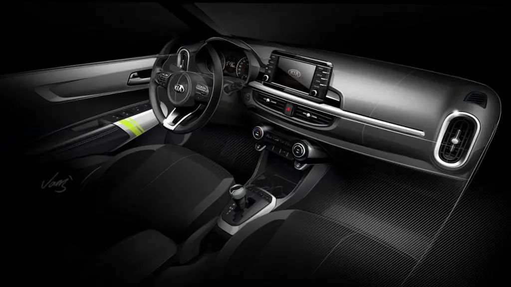 Kia Picanto interior design