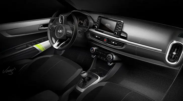 Picanto interior rendering