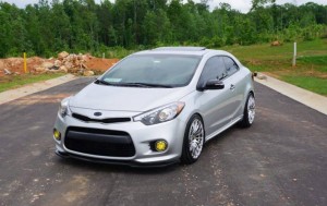 Kia Forte Koup In Silver Color