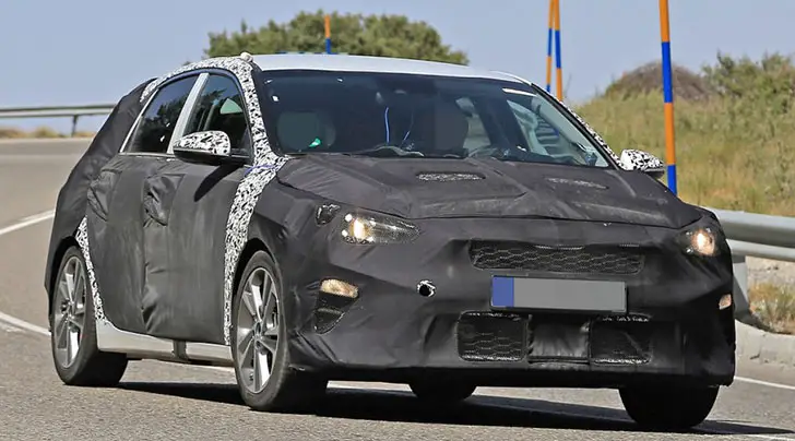 First Spy Pictures Of The Next-Generation Kia Ceed