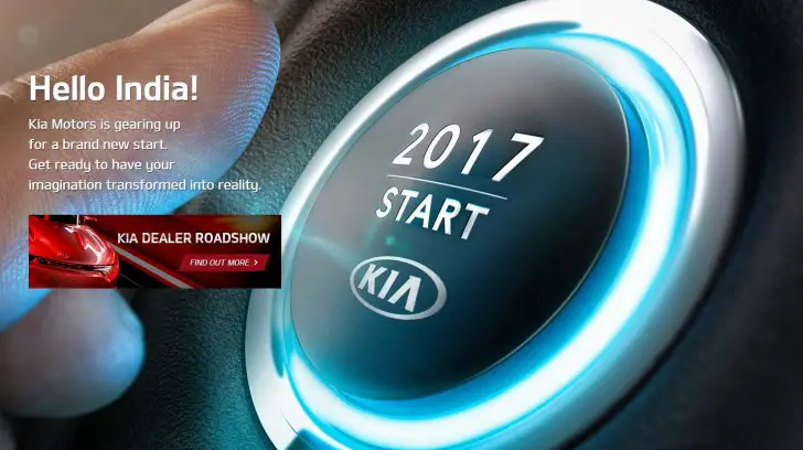 Kia India Launches Official Website, Looking For Dealers