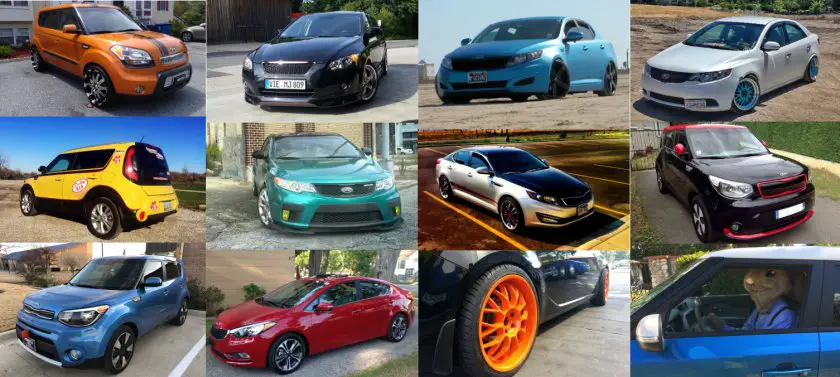 Pictures of Kia cars & owners