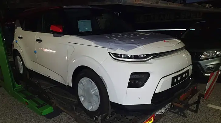 2020 Kia Soul EV Spotted In Europe