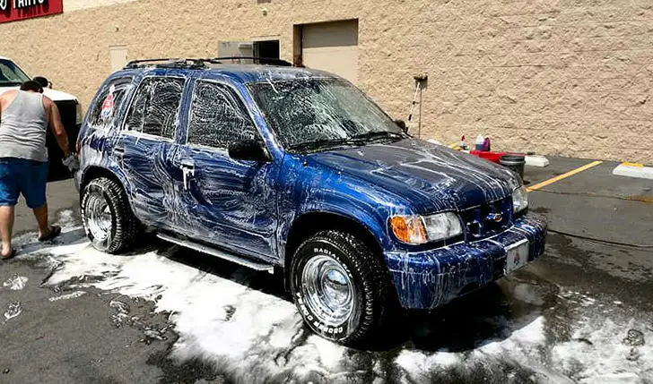 Washing my Kia Sportage SUV