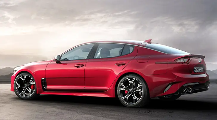 Kia Stinger AWD: MSRP From $38,290 – $53,490