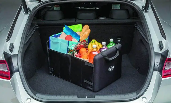 Kia Telluride factory trunk organizer