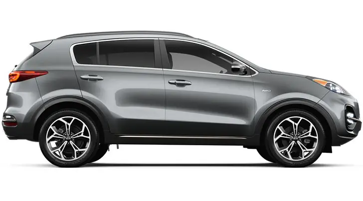 Steel Gray Kia Sportage