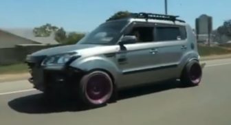 Kia Soul with epic widebody kit (VIDEO)