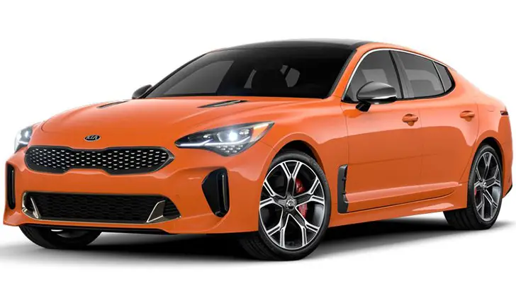 Kia Stinger sales in US