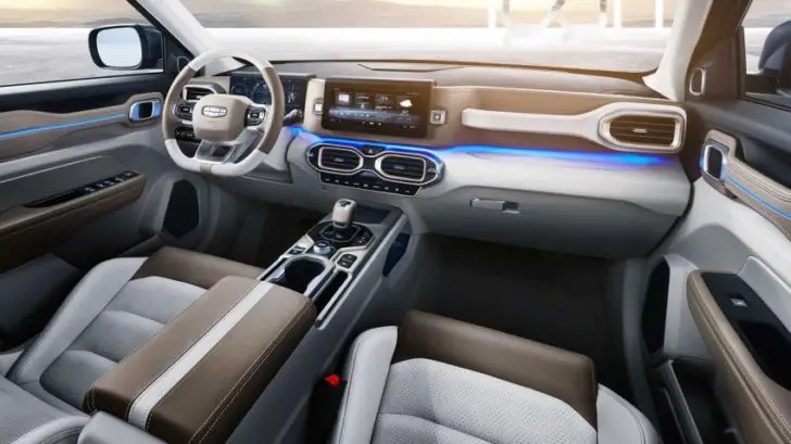 Geely Icon interior (picture)