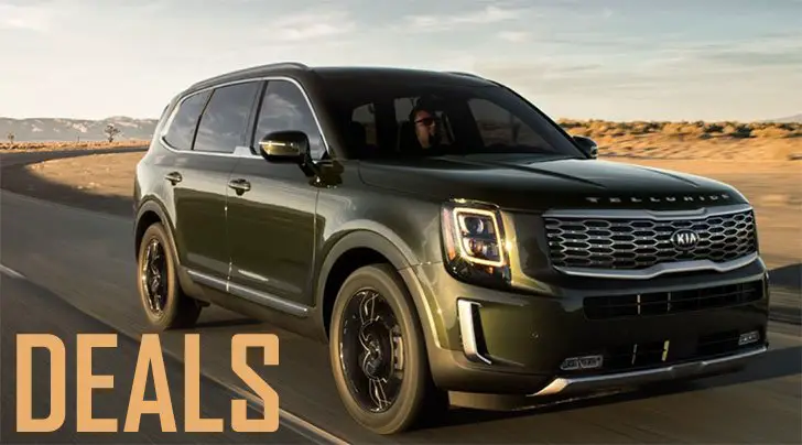 Available Deals On 2021 Kia Telluride SUV