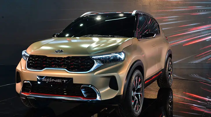 Kia Sonet Concept SUV Unveiled In India