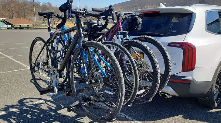 Quality 4-bike rack for Kia Telluride