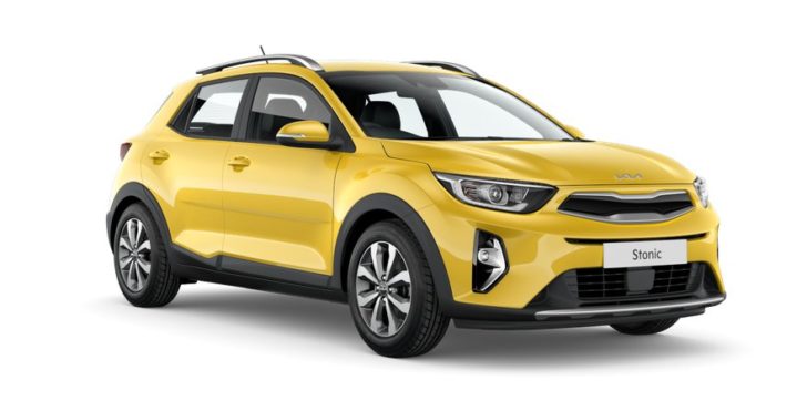 Kia Stonic comes available in yellow color.