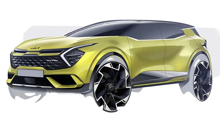 Kia Sportage redesign image renderings released ahead of its official European debut.