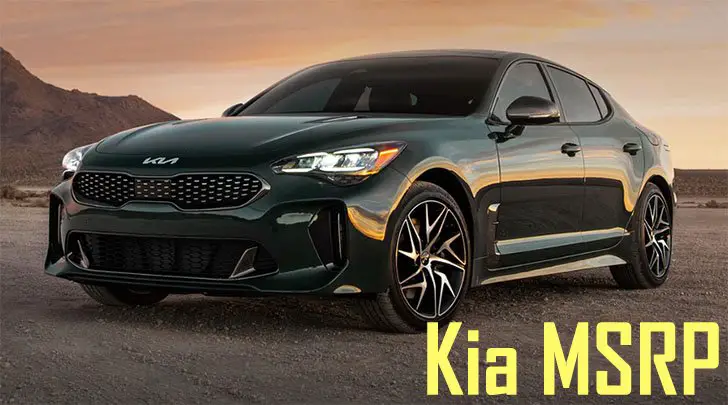 Kia MSRP by model